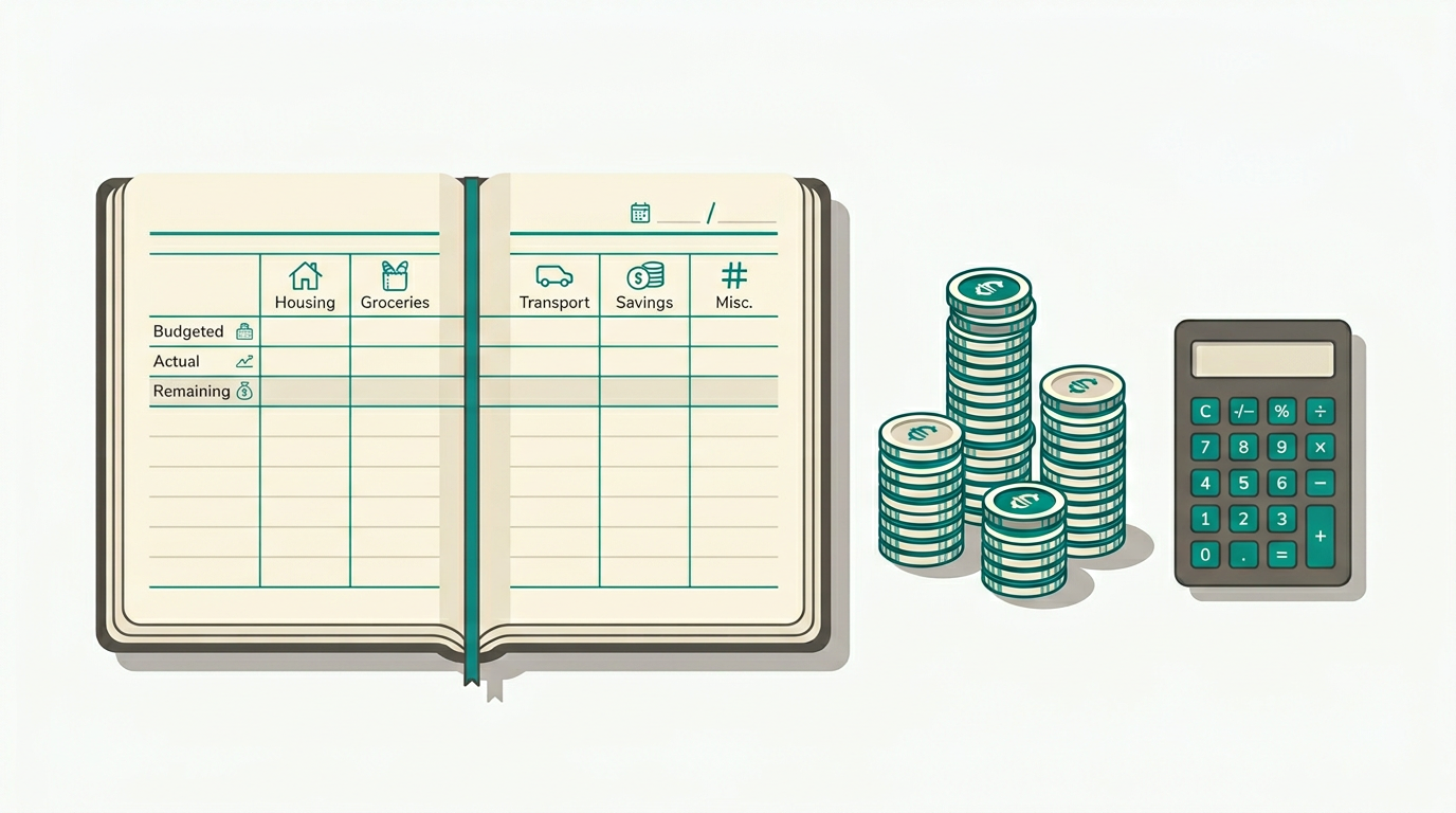 Cómo crear tu primer presupuesto mensual
